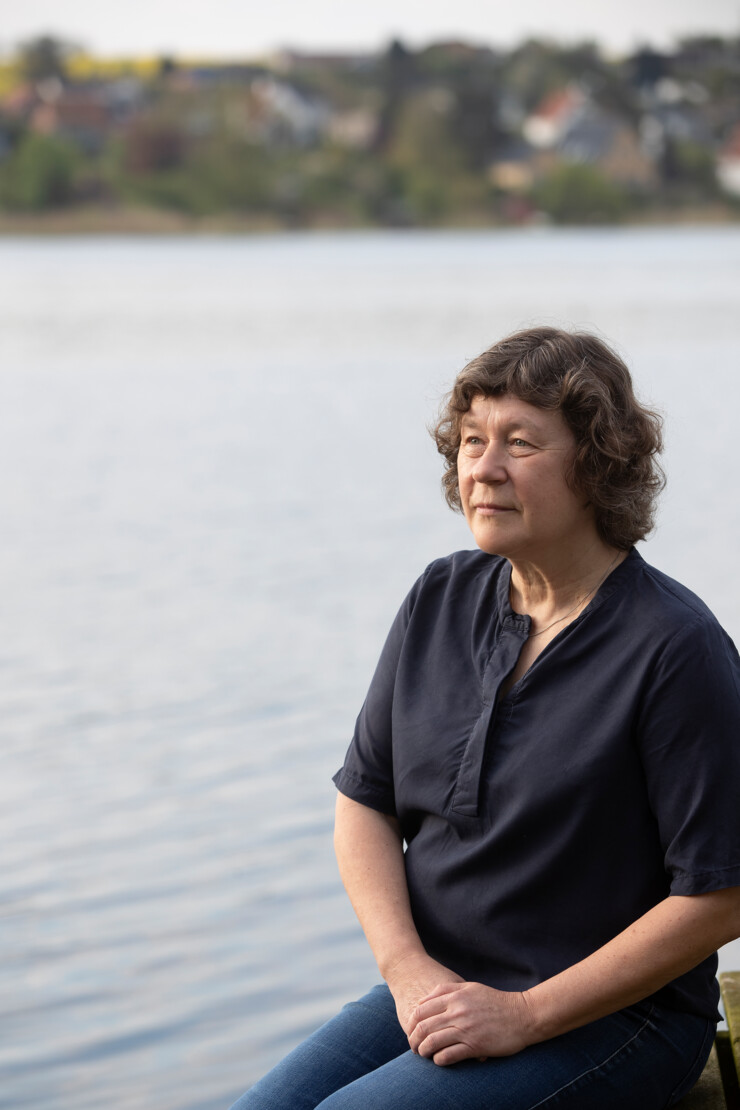 Biskop Marianne Christiansen ved Haderslev Dam