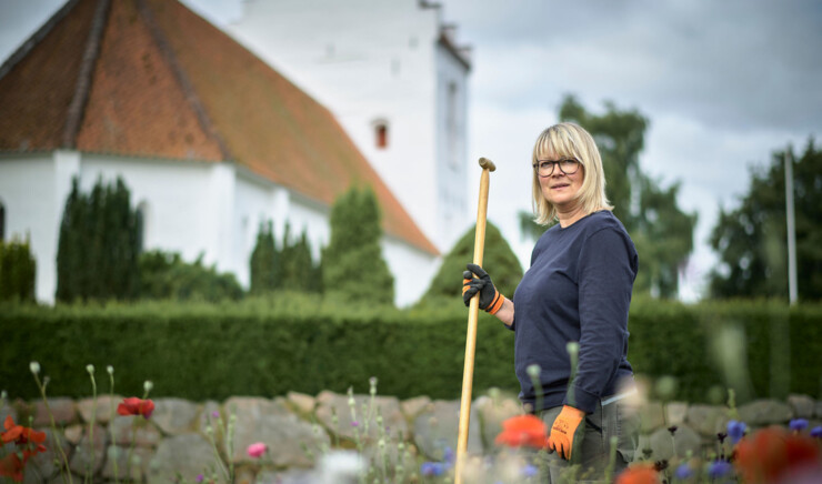 Haderslev Stift - hvid bygning med rødt tag